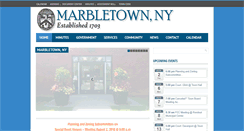 Desktop Screenshot of marbletown.net